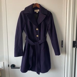 Michael Kors Belted Will Blend Coat